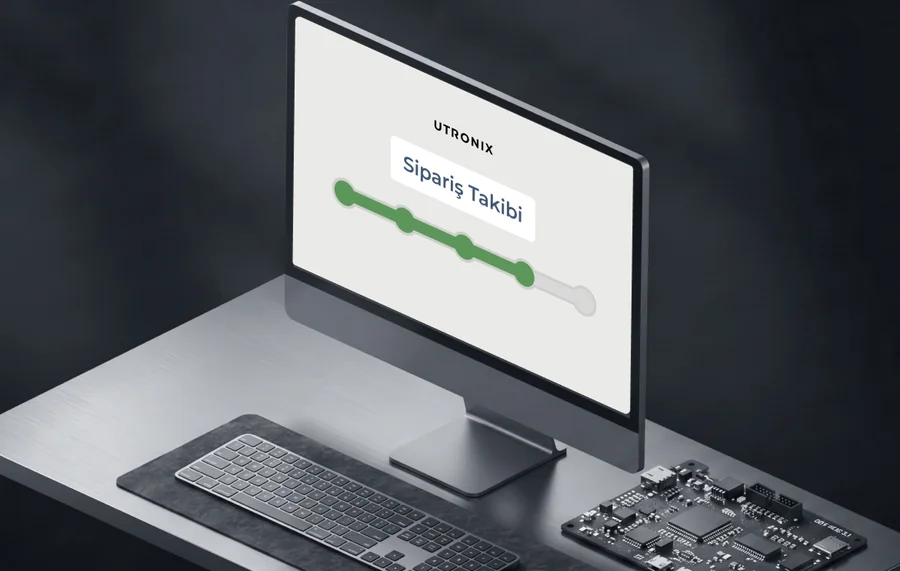 Live tracking of PCB production in the Utronix order tracking system